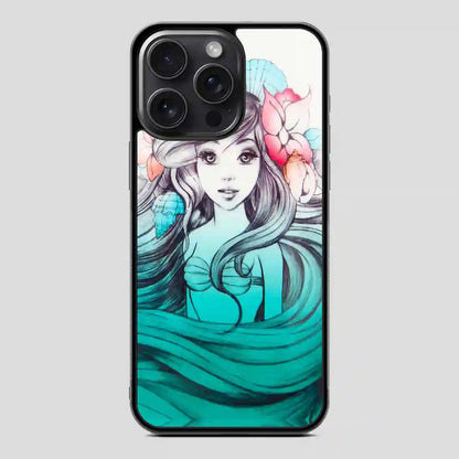 Beautifull Ariel Little Mermaid iPhone 15 Pro Case