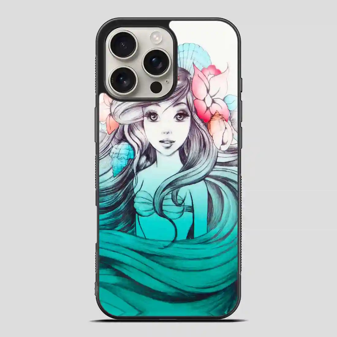 Beautifull Ariel Little Mermaid iPhone 16 Pro Max Case