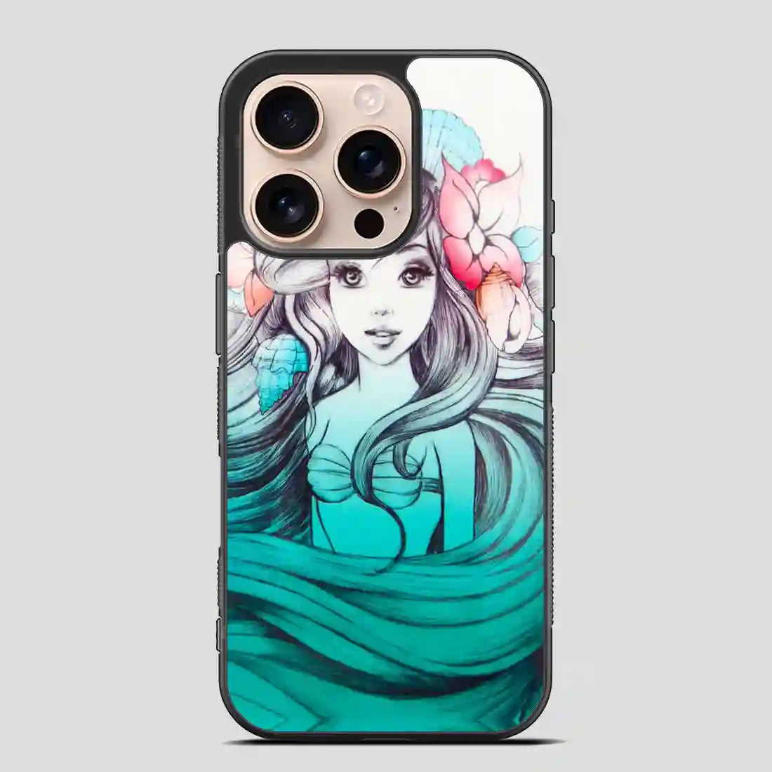 Beautifull Ariel Little Mermaid iPhone 16 Pro Case