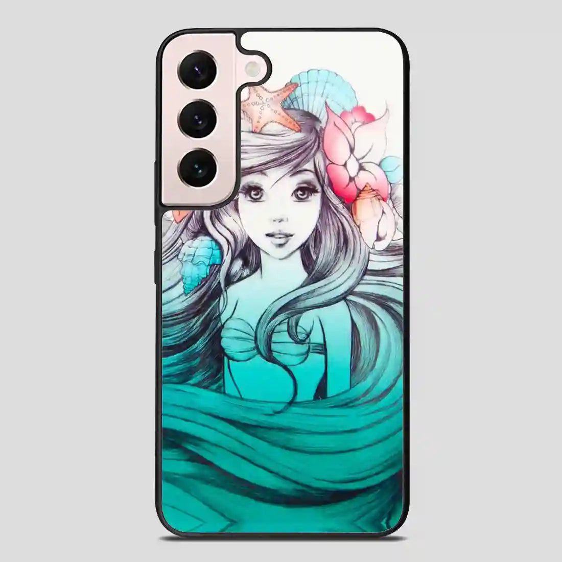 Beautifull Ariel Little Mermaid Samsung Galaxy S22 FE Case