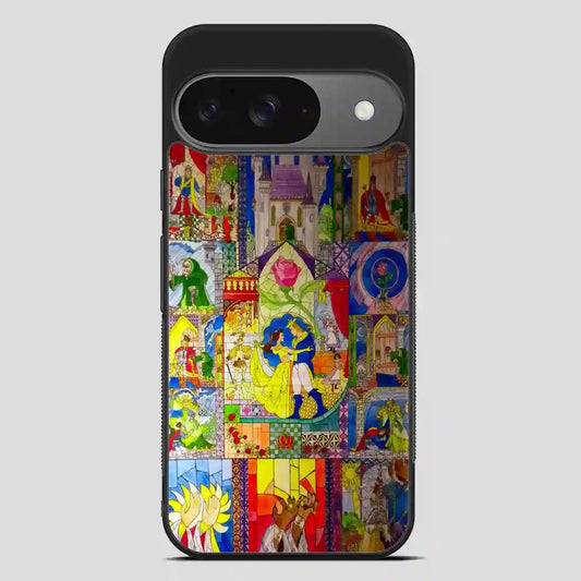 Beauty And The Beast Collage Google Pixel 9 Case