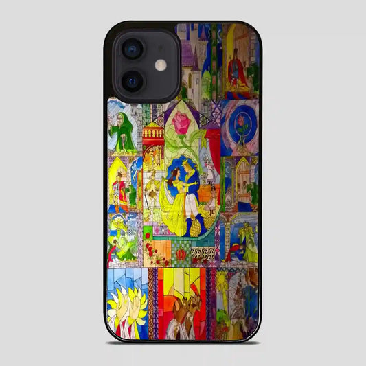 Beauty And The Beast Collage iPhone 12 Mini Case