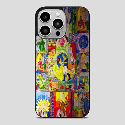 Beauty And The Beast Collage iPhone 14 Pro Case