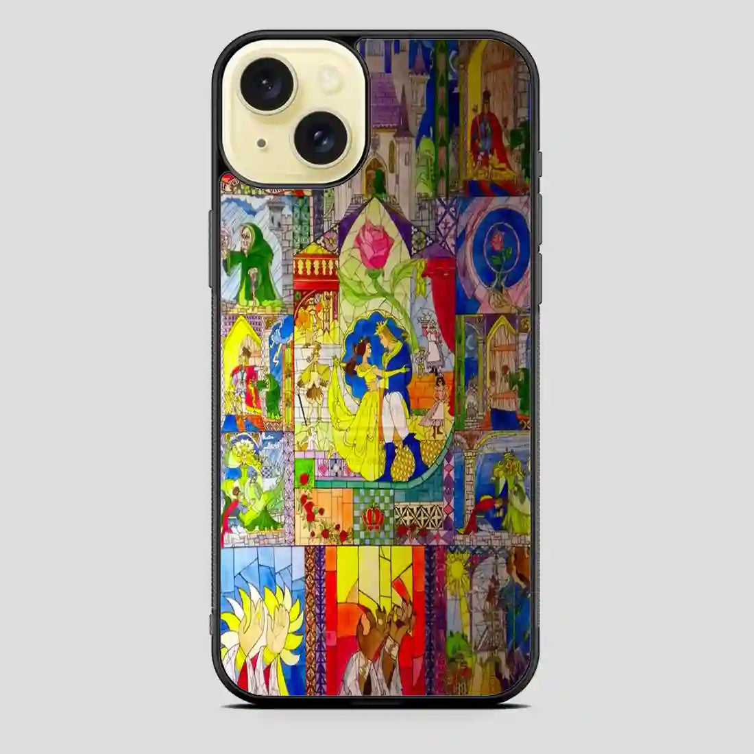 Beauty And The Beast Collage iPhone 15 Plus Case