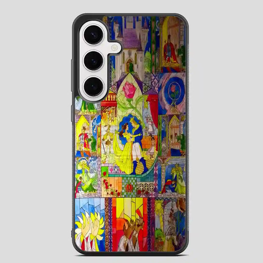 Beauty And The Beast Collage Samsung Galaxy S24 Plus Case
