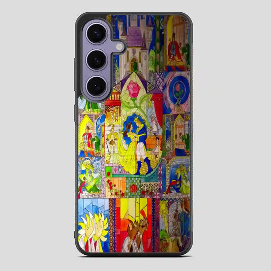 Beauty And The Beast Collage Samsung Galaxy S24 Case