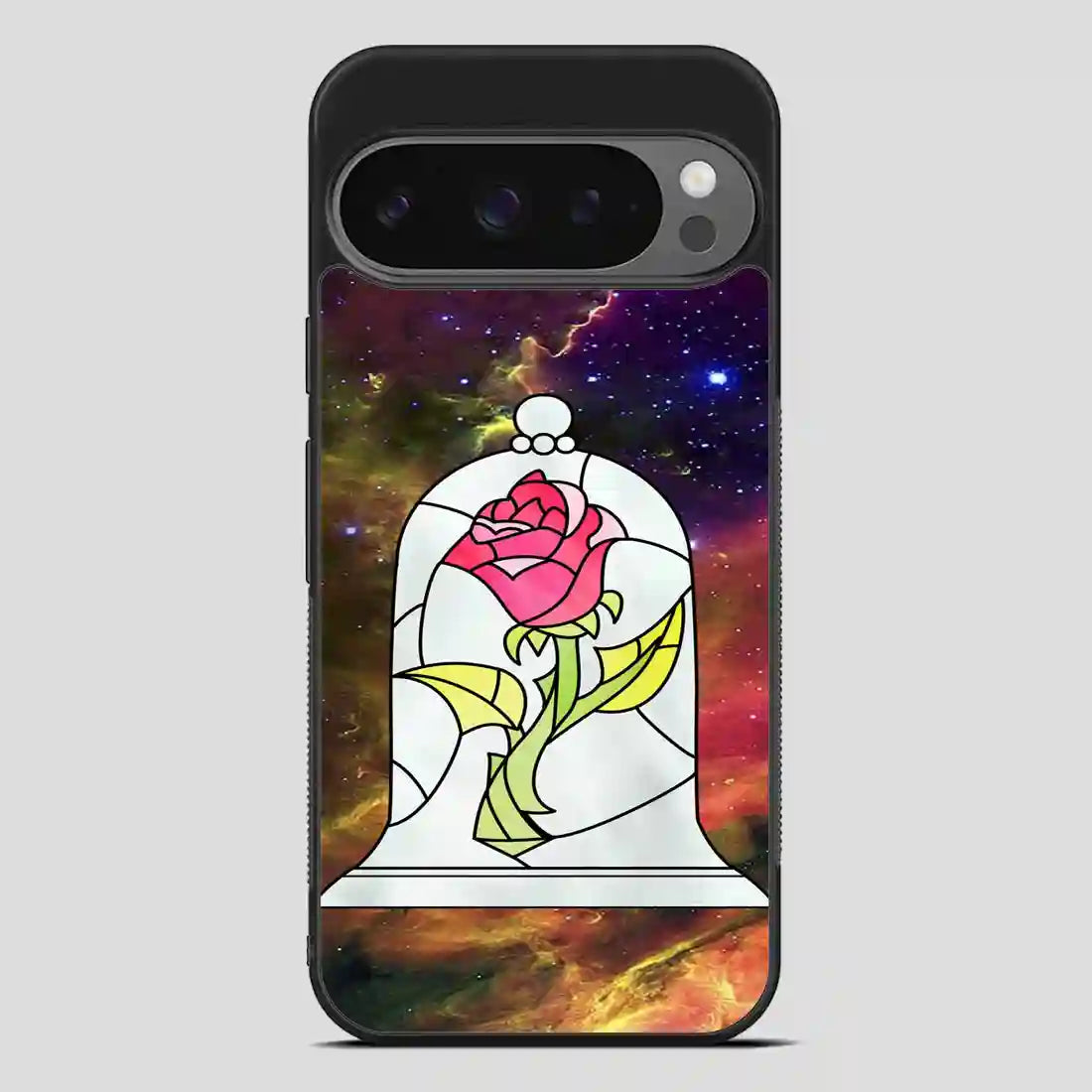 Beauty And The Beast Flower Galaxy Google Pixel 9 Pro Case