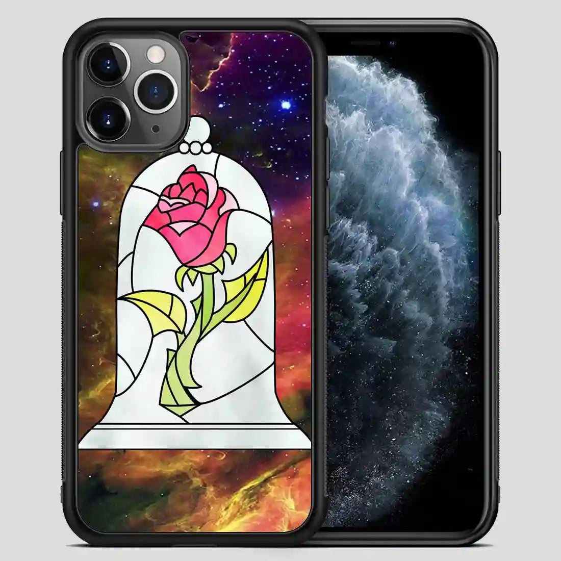 Beauty And The Beast Flower Galaxy iPhone 11 Pro Max Case