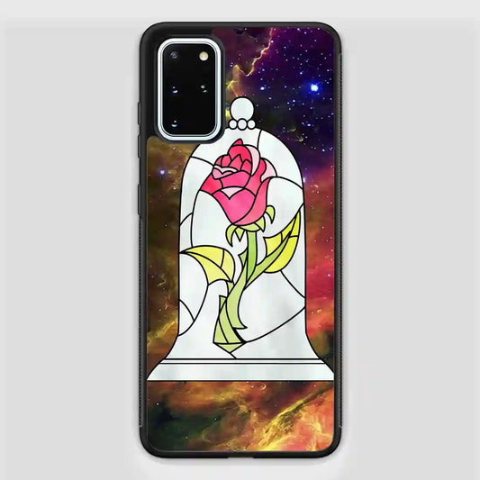 Beauty And The Beast Flower Galaxy Samsung Galaxy S20 Plus Case