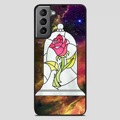 Beauty And The Beast Flower Galaxy Samsung Galaxy S21 FE Case