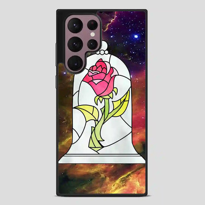 Beauty And The Beast Flower Galaxy Samsung Galaxy S22 Ultra Case