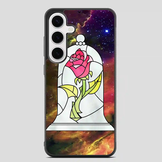 Beauty And The Beast Flower Galaxy Samsung Galaxy S24 Plus Case