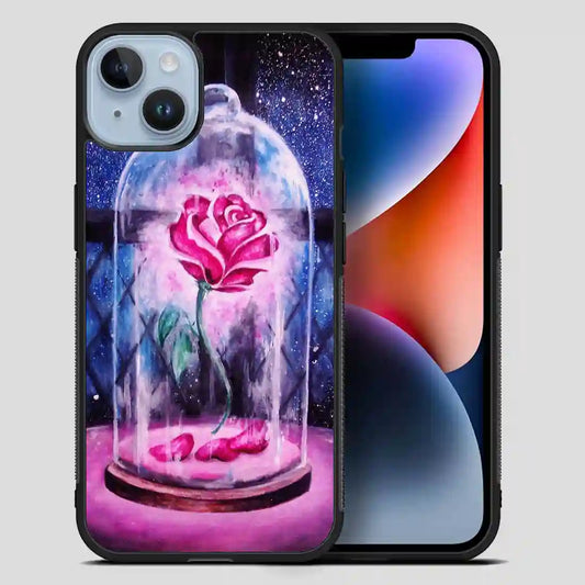 Beauty And The Beast Flower iPhone 14 Plus Case