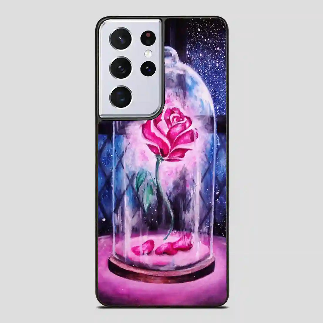 Beauty And The Beast Flower Samsung Galaxy S21 Ultra Case