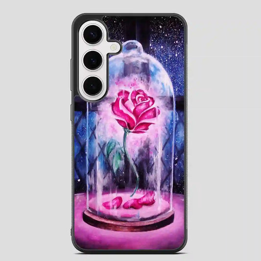 Beauty And The Beast Flower Samsung Galaxy S24 Plus Case