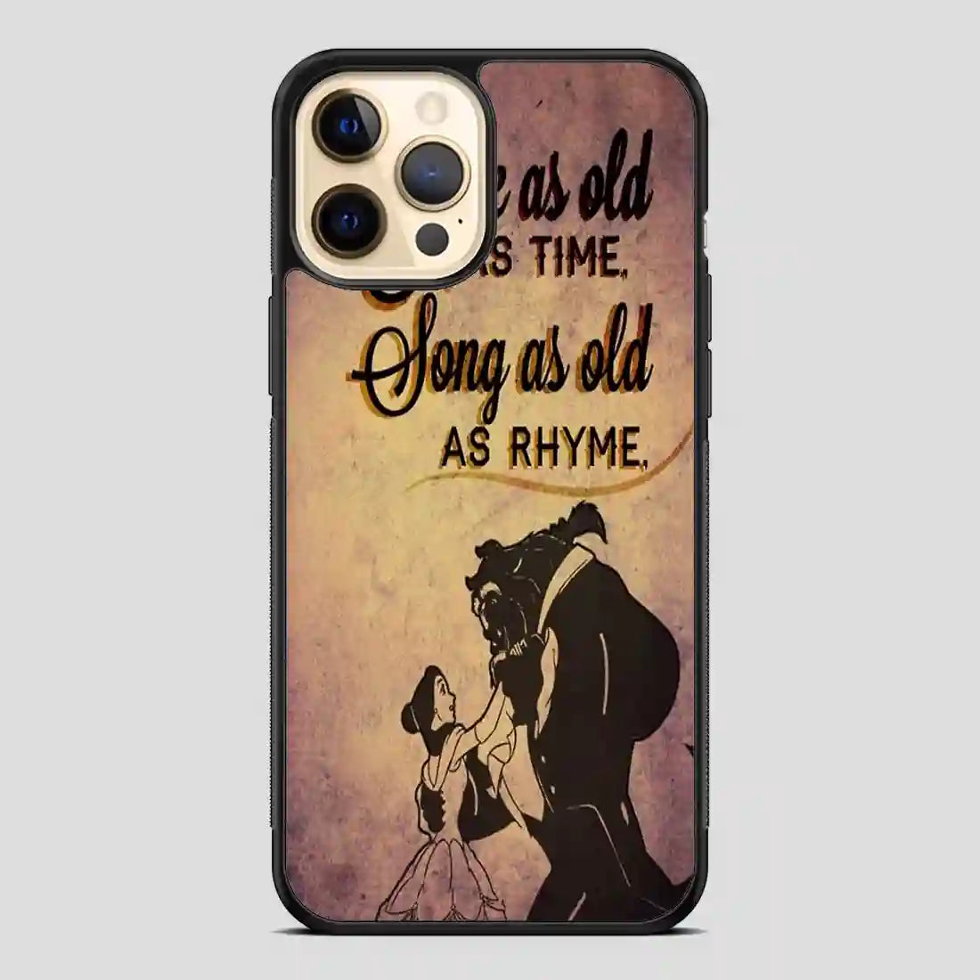 Beauty And The Beast Retro iPhone 12 Pro Case