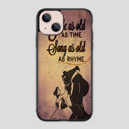 Beauty And The Beast Retro iPhone 13 Mini Case