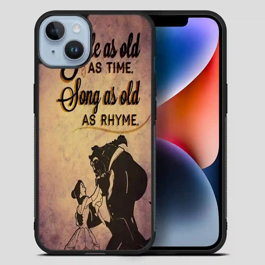 Beauty And The Beast Retro iPhone 14 Plus Case