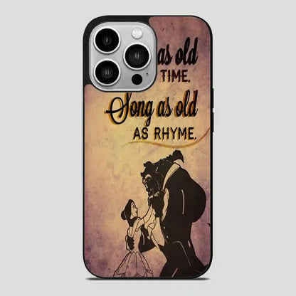 Beauty And The Beast Retro iPhone 14 Pro Case