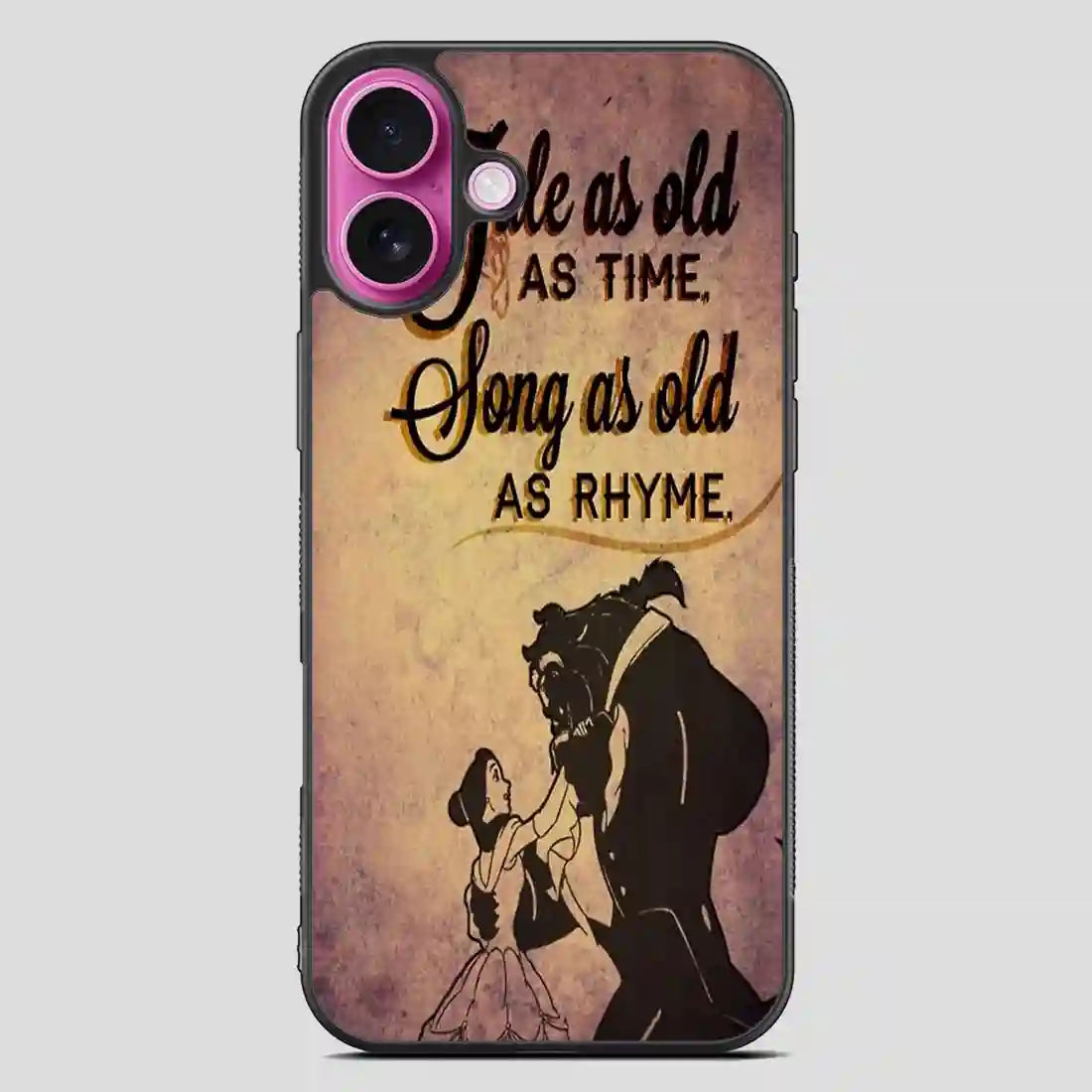 Beauty And The Beast Retro iPhone 16 Plus Case