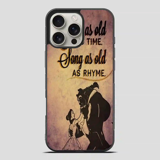 Beauty And The Beast Retro iPhone 16 Pro Max Case