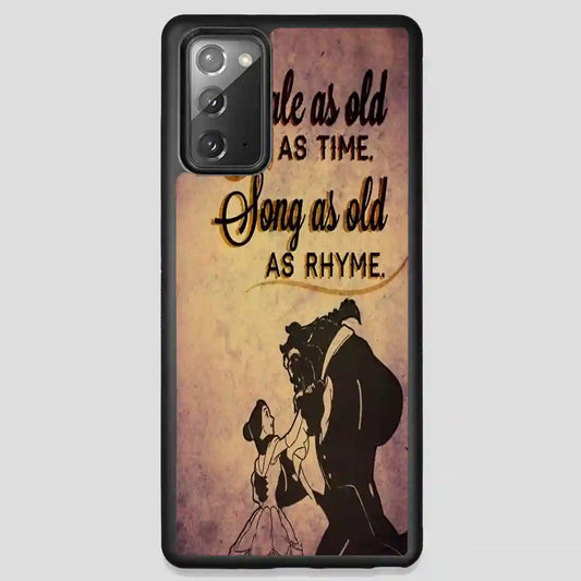 Beauty And The Beast Retro Samsung Galaxy Note 20 Case