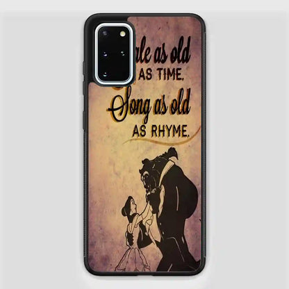 Beauty And The Beast Retro Samsung Galaxy S20 Plus Case