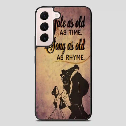 Beauty And The Beast Retro Samsung Galaxy S22 FE Case