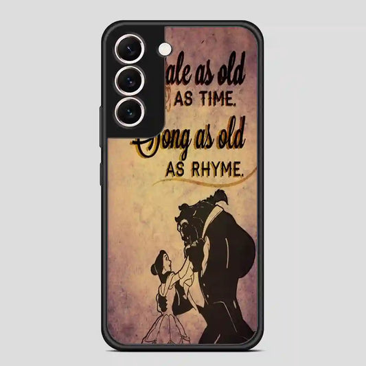 Beauty And The Beast Retro Samsung Galaxy S22 Case