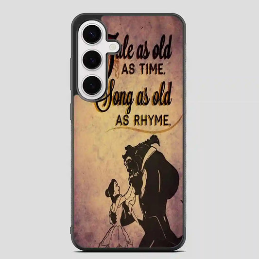 Beauty And The Beast Retro Samsung Galaxy S24 FE Case