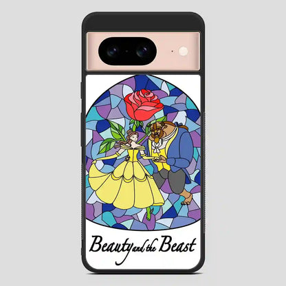 Beauty And The Beast Stayned Glass Google Pixel 8 Case