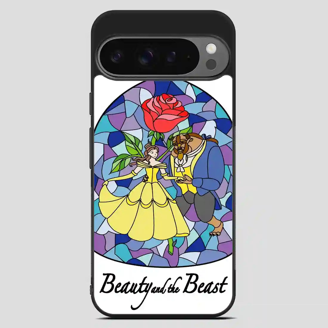 Beauty And The Beast Stayned Glass Google Pixel 9 Pro XL Case