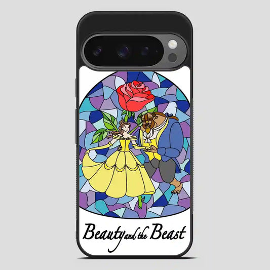 Beauty And The Beast Stayned Glass Google Pixel 9 Pro Case