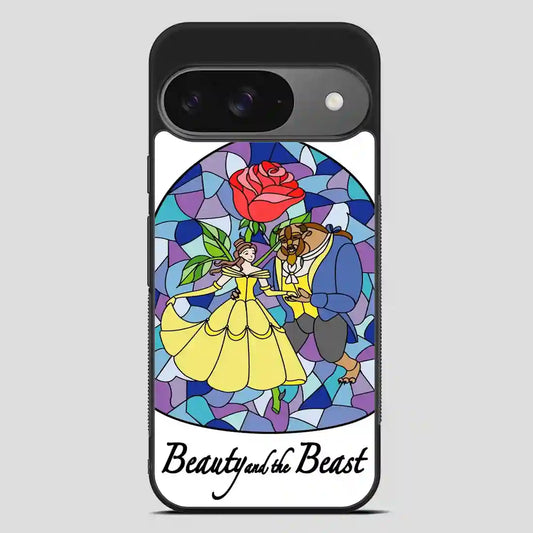 Beauty And The Beast Stayned Glass Google Pixel 9 Case