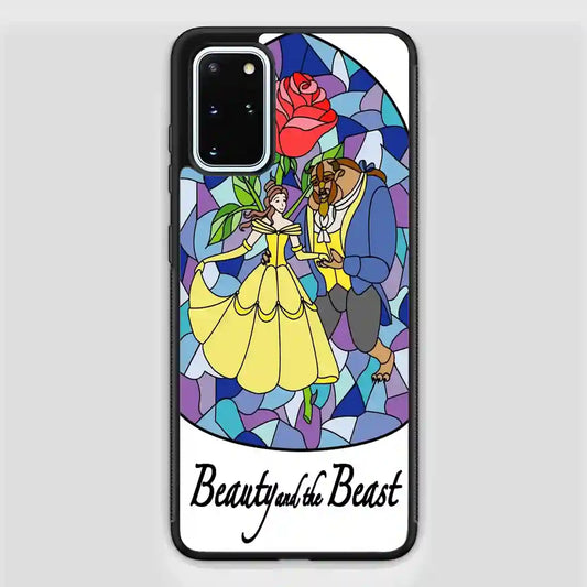 Beauty And The Beast Stayned Glass Samsung Galaxy S20 FE Case