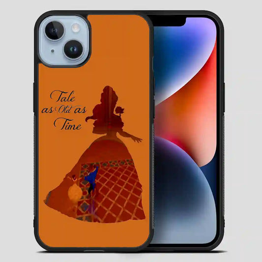 Belle Quote Beauty The Beast Disney iPhone 14 Plus Case