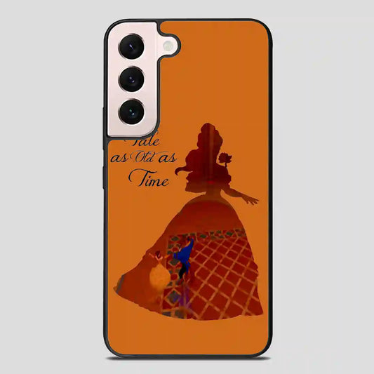 Belle Quote Beauty The Beast Disney Samsung Galaxy S22 FE Case