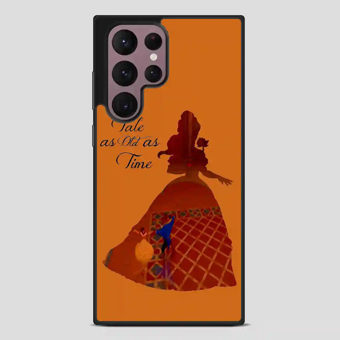 Belle Quote Beauty The Beast Disney Samsung Galaxy S22 Ultra Case