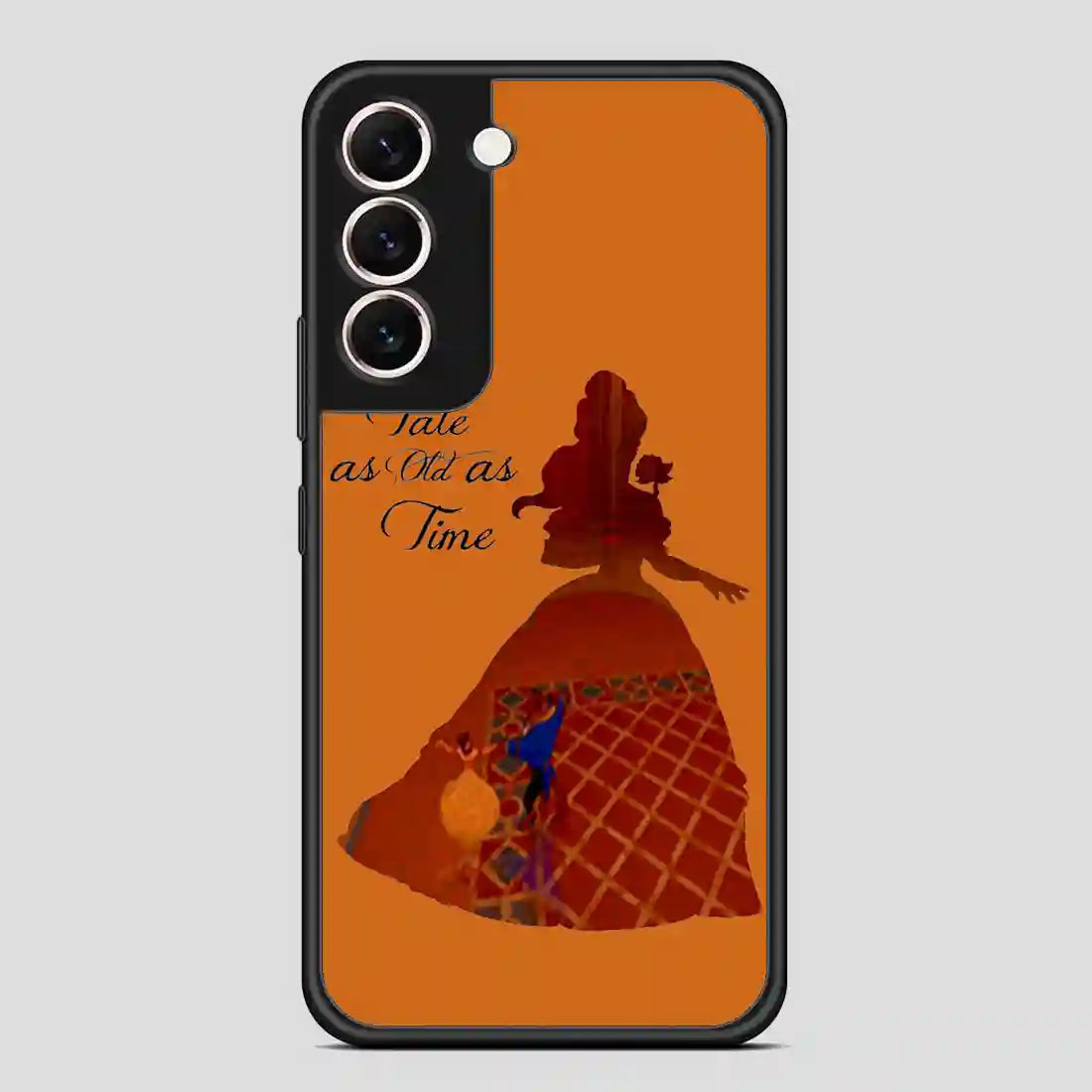 Belle Quote Beauty The Beast Disney Samsung Galaxy S22 Case