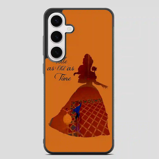 Belle Quote Beauty The Beast Disney Samsung Galaxy S24 FE Case