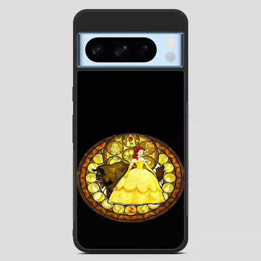 Belle Stained Glass Disney Princess Google Pixel 8 Pro Case