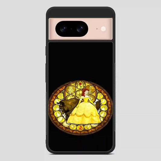 Belle Stained Glass Disney Princess Google Pixel 8 Case