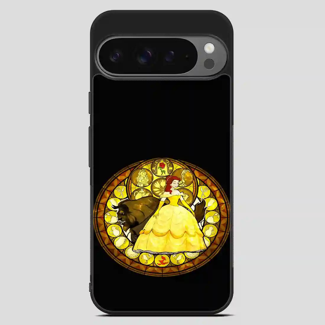 Belle Stained Glass Disney Princess Google Pixel 9 Pro XL Case