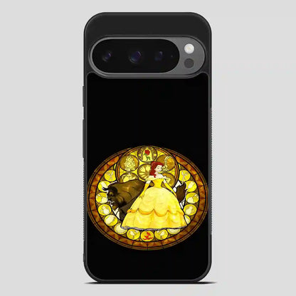 Belle Stained Glass Disney Princess Google Pixel 9 Pro Case