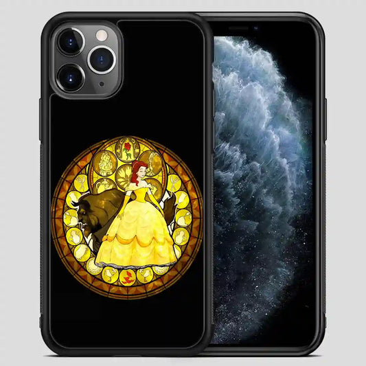 Belle Stained Glass Disney Princess iPhone 11 Pro Max Case