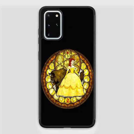 Belle Stained Glass Disney Princess Samsung Galaxy S20 FE Case