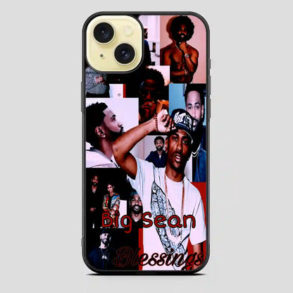 Big Sean Rap Collage iPhone 15 Plus Case