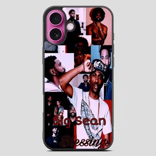 Big Sean Rap Collage iPhone 16 Plus Case