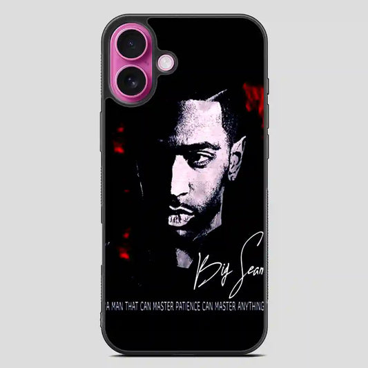 Big Sean Rapper Black iPhone 16 Plus Case