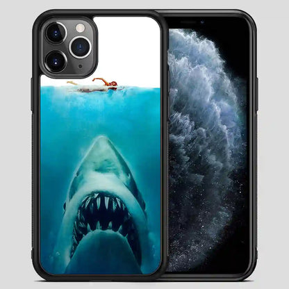 Big White Shark Swim In Sea iPhone 11 Pro Max Case